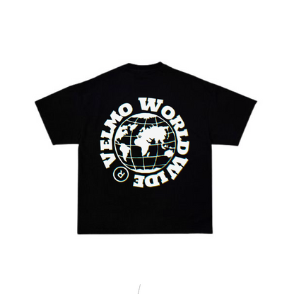 Velmo “Worldwide” T-Shirt Noir